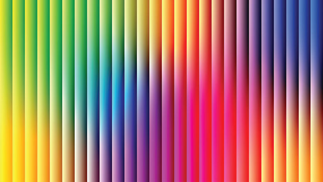 Futuristic Vertical Gradient Bar Pattern Template for Tech Digital Background