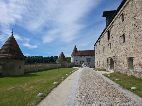 Burghausen Panorama Burg und Altstadt, Bayern, Deutschland