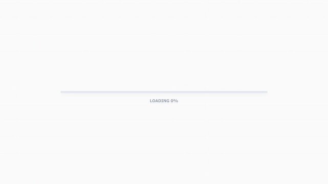 loading and complete progress bar animation