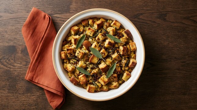 Homemade thanksgiving stuffing