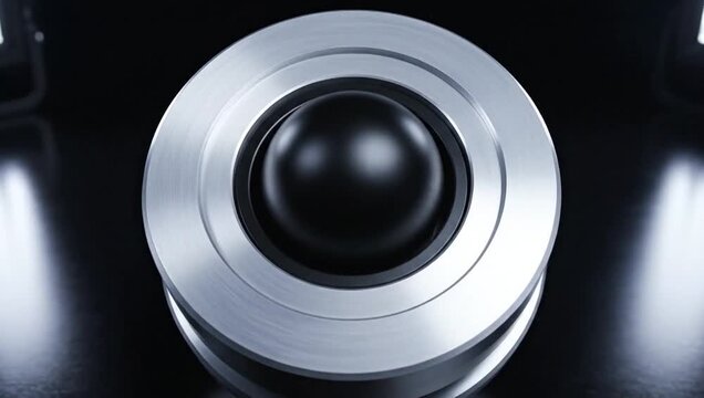 Gyroscopic Device Spins Silently to Showcase Balanced Engineering Design