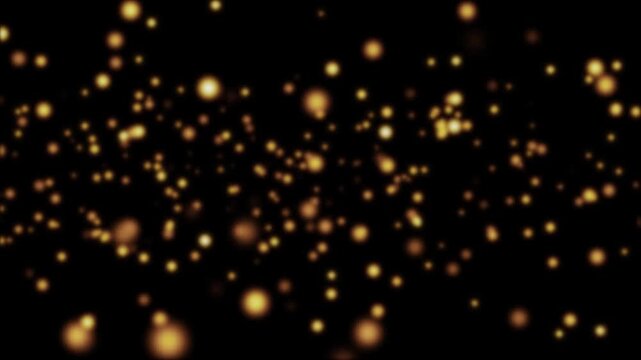 拡散するパーティクル