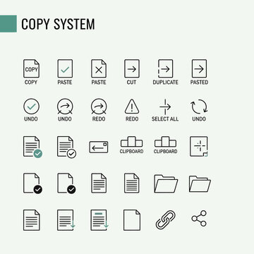 Computer interface icons for editing.