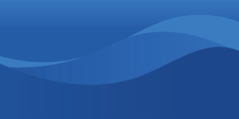 Obraz premium abstract blue background with smooth lines