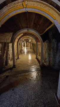 Path through Underground Tunnel