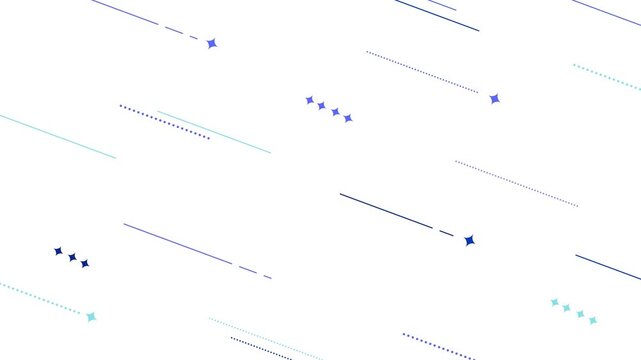simple and cute background with colorful shooting stars