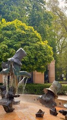 fountain in the park