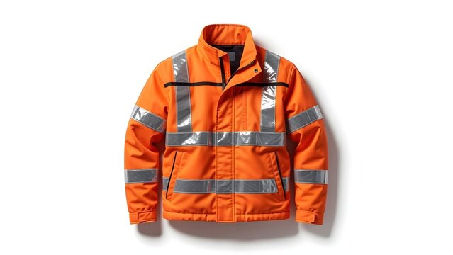 Safety Jacket Isolated on White Background