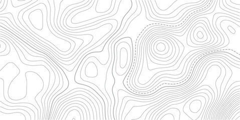 Retro topographic map. Geographic contour map. Grid geographic relief. Terrain path. Topography bg. Vector illustration art.  © MDSOHEL