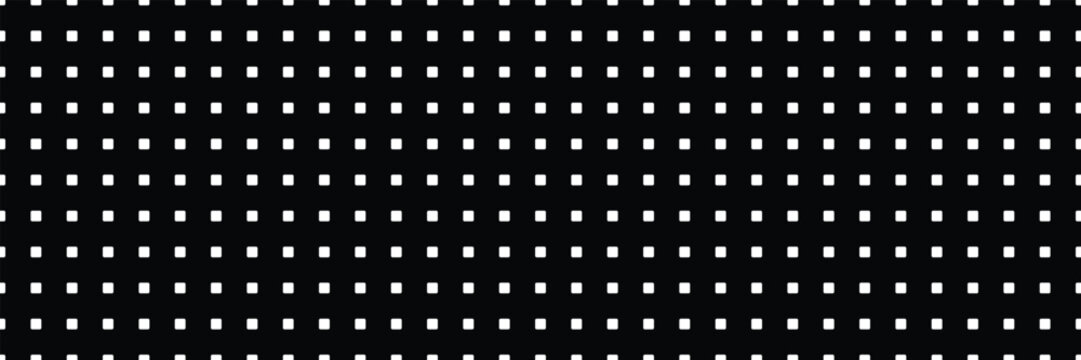 seamless pattern with repeating rounded square symbols, perfect for decorative background.