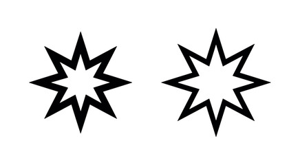 Starburst or explosion icon, symbolizing impact, surprise, effect, and sudden event. © liubomir118809