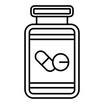Supplements Vector Icon Design