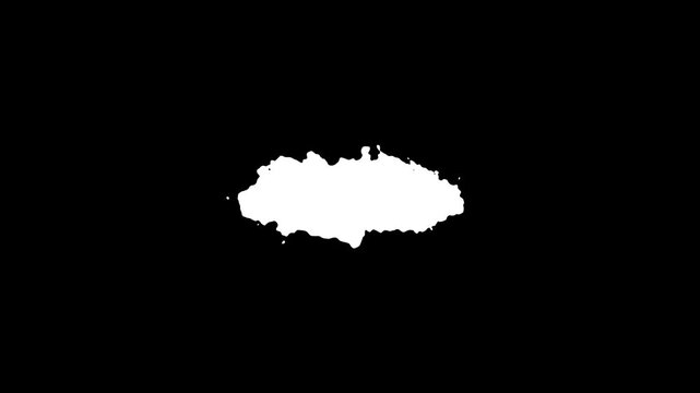 black and white smoke