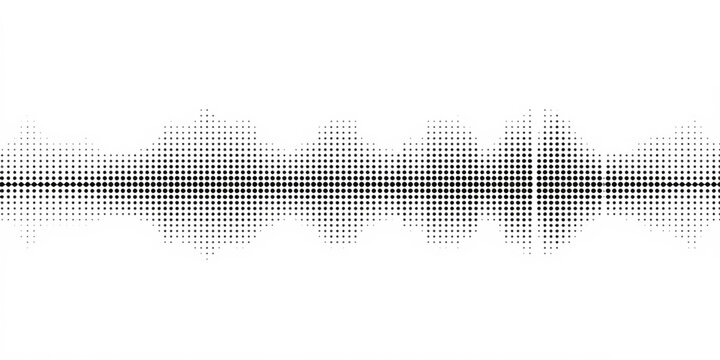 Abstract World Map Halftone Dot Pattern Vector Background Illustration Design Wallpaper