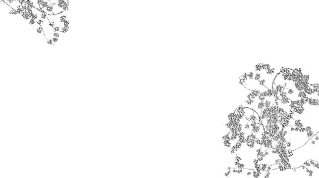 Silver leaves frame. Silver stroke frame. Pieces flakes of silver foil on isolated wedding frame. Elegant sparkle silver wave background. Brushstroke with gold. Watercolor silver brush stroke png. 