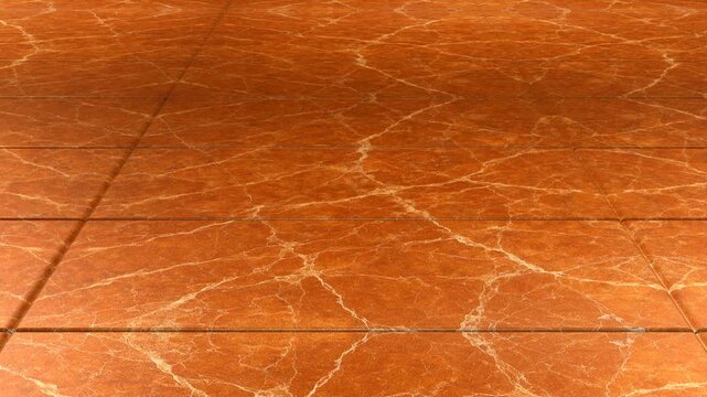 Warm movement over Rosso Verona orange red marble tiles seamless pattern background historical Italian stone texture for elegant classic architecture design