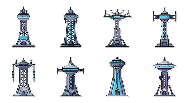 Futuristic quantum computing campus towers with sleek architecture and neon lights 202606082232
