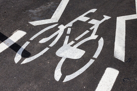 Newly designed road markings