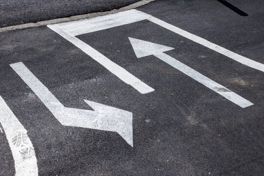 Newly designed road markings