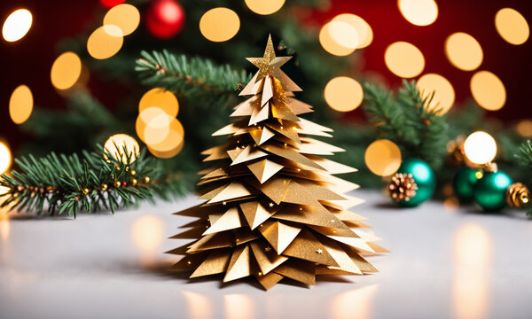 festive Christmas gifts, presents boxes