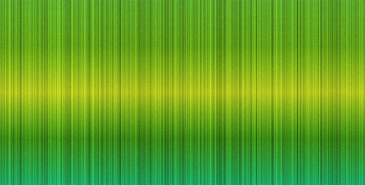 Abstract vibrant green and yellow gradient striped background with subtle texture creating a sense of movement and depth ideal for design projects