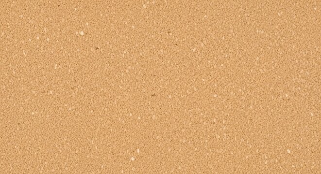Natural cork texture background, with fine granular, surface and light, brown speckled pattern