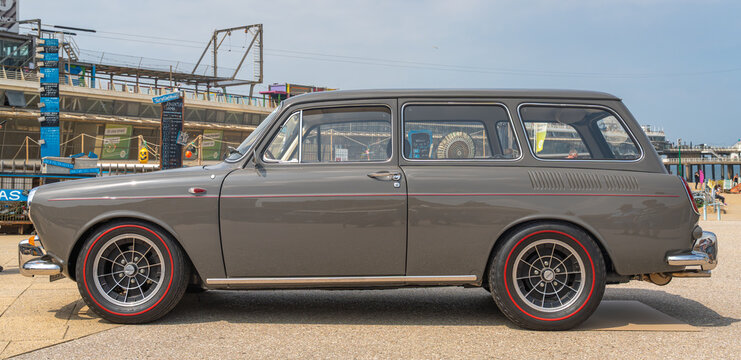 Scheveningen, The Netherlands, 31.05.2026, Vintage Volkswagen Type 3, also called as VW 1600 Variant, at the classic car show