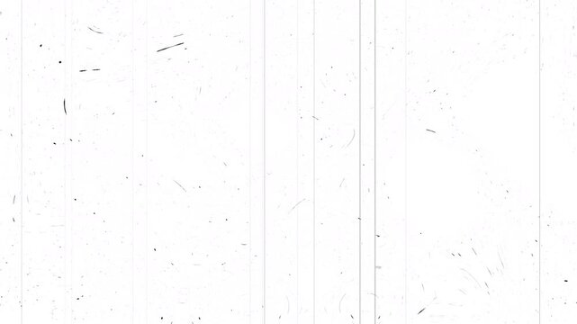Old film grain overlay white background, noise, dirt, dust, scratches and grain on old damaged film surface, dirty and hairs to be used in multiply or overlay layer effect,  high-quality 4K loop