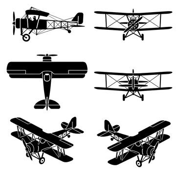 Bl&eacute;riot XI Monoplane Vintage Aircraft Historical Aviation Illustration