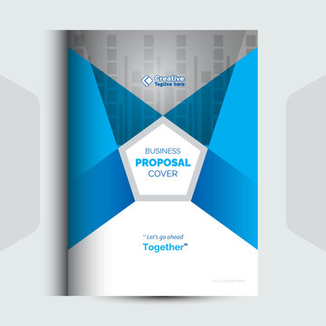 Corporate Business Proposal Cover Design Template concept