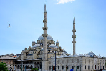 Fototapeta premium Eminonu Mosque architecture Istanbul Turkey