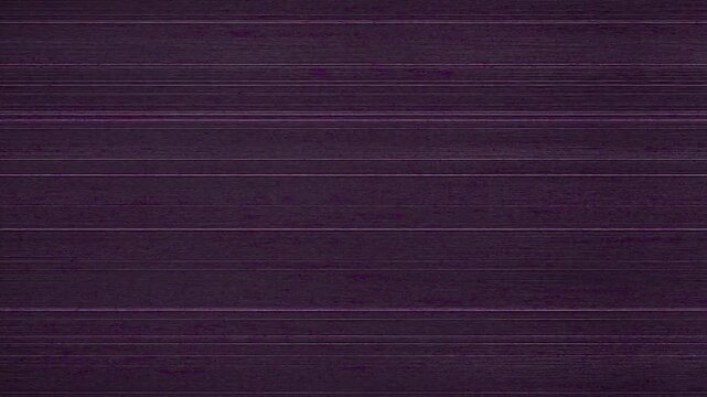 Dark purple VHS scanlines tracking background with static horizontal line noise analog tape distortion texture 4k video