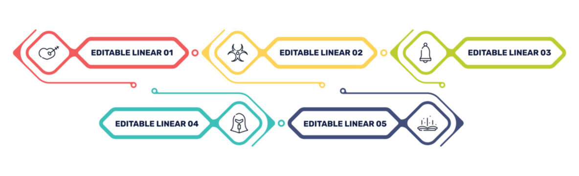 kindergarten outline icon set featuring treason, hazard, school alarm, spartan icons.