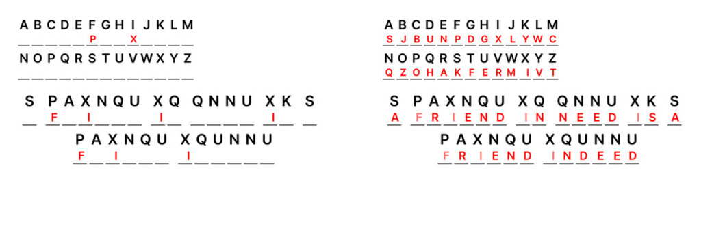 Printable kids cryptogram with animal themed secret message, simple cipher to crack, fun decoding activity book