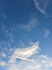 Obraz premium blue sky with clouds