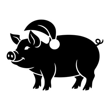 Pig Santa