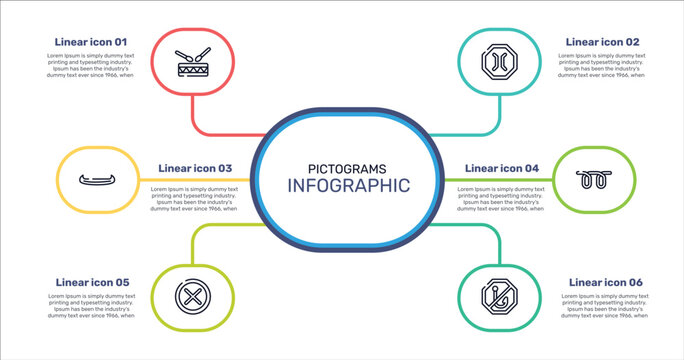 pictograms outline icon set featuring native americandrum, narrow bridge, glowplug, unchecked icons.