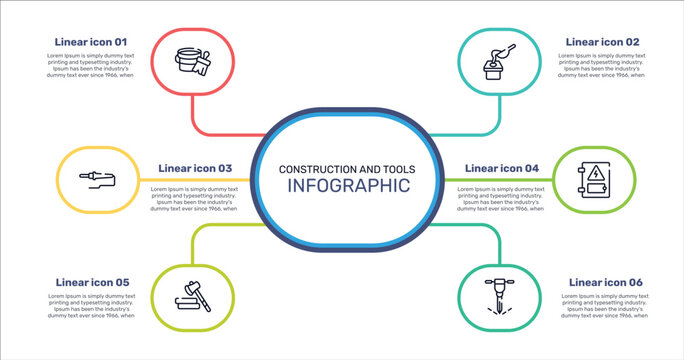 construction and tools outline icon set featuring varnish, crucible, electrical panel, lumberjack icons.