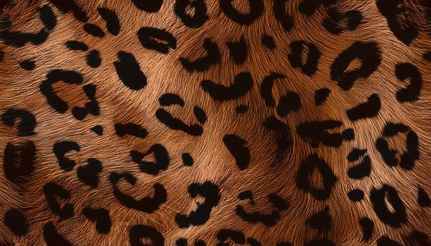 leopard print animal fur texture seamless background for design projects