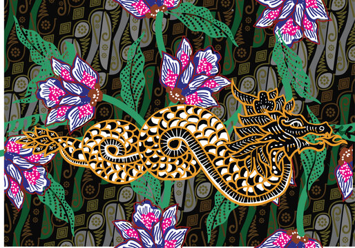 The design of the Indonesian Fauna motif batik is very elegant, beautiful and unique.