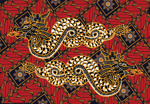 The design of the Indonesian Fauna motif batik is very elegant, beautiful and unique.