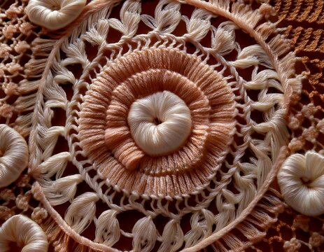 crochet lace floral pattern macro background images