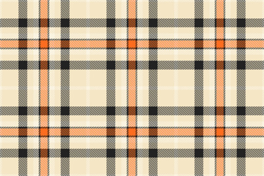Traditional tartan plaid design with a classic woven appearance and light and black tones. The seamless pattern recreates the look of woven fabric and works well as a decorative surface background.