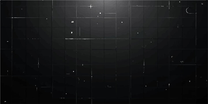 Futuristic cyber grid blueprint with digital matrix interface data lines for tech backdrop