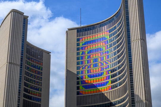 Nathan Philip Square decorated for FIFA World Cup 2026