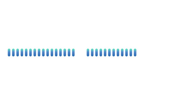 Audio Equalizer Spectrum Visualizer &mdash; Looping Music Sound Wave Bars Motion Background