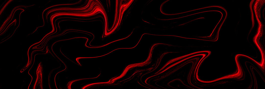 Black red marble oil ink liquid swirl texture for do ceramic counter dark abstract light background tile marble natural for interior decoration and outside.