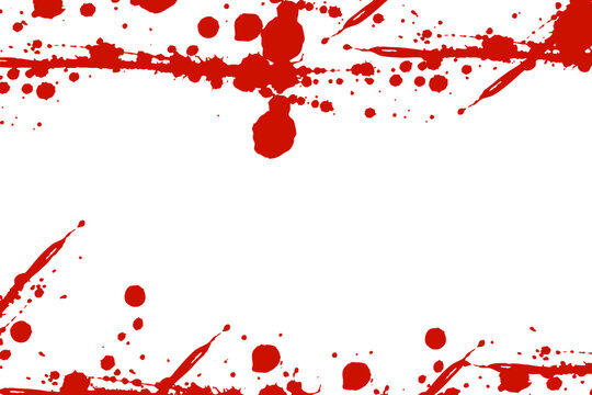 Dynamic Red Blood Splash Streaks Texture Background For Action Horror Graphics