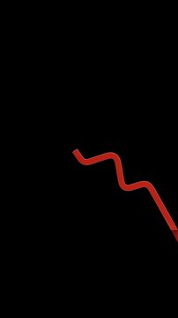 3D Arrow Down | Alpha Channel