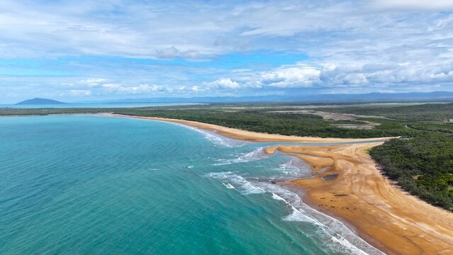 Spectacular aerial photo of Greenhill Illilbie Queensland, Australia